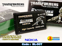 Baterai Nokia Double Power Transformer BL-5CT