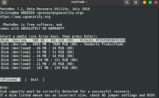 Recovering data from a corrupted or virus attacked device