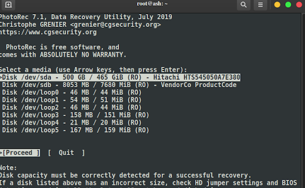 Recovering data from a corrupted or virus attacked device