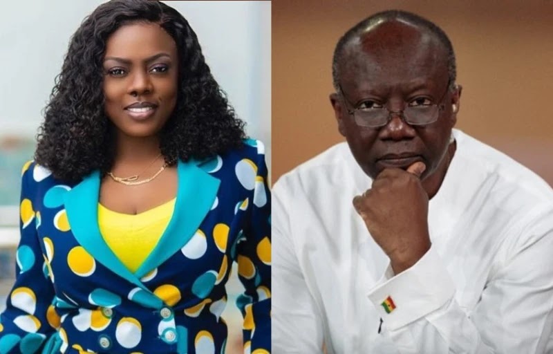 Nana Aba Anamoah and Ken Ofori Atta