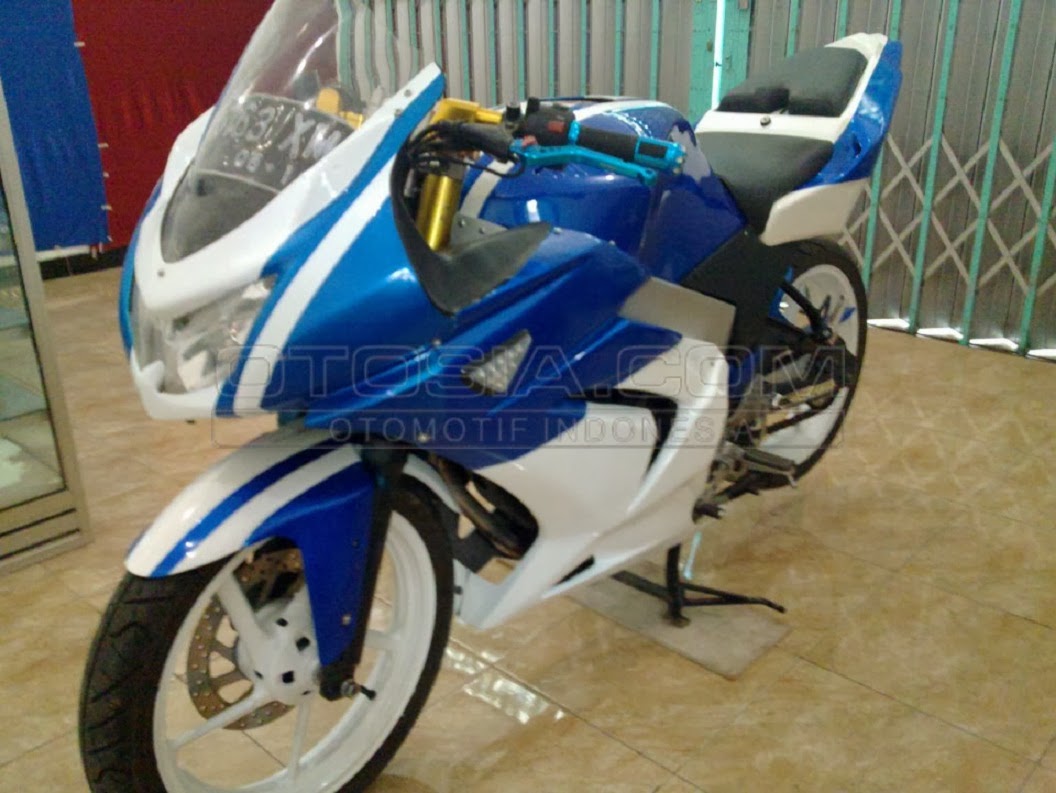 Blog Modifikasi Motor Yamaha Byson Modif Ala Motor Gede Moge