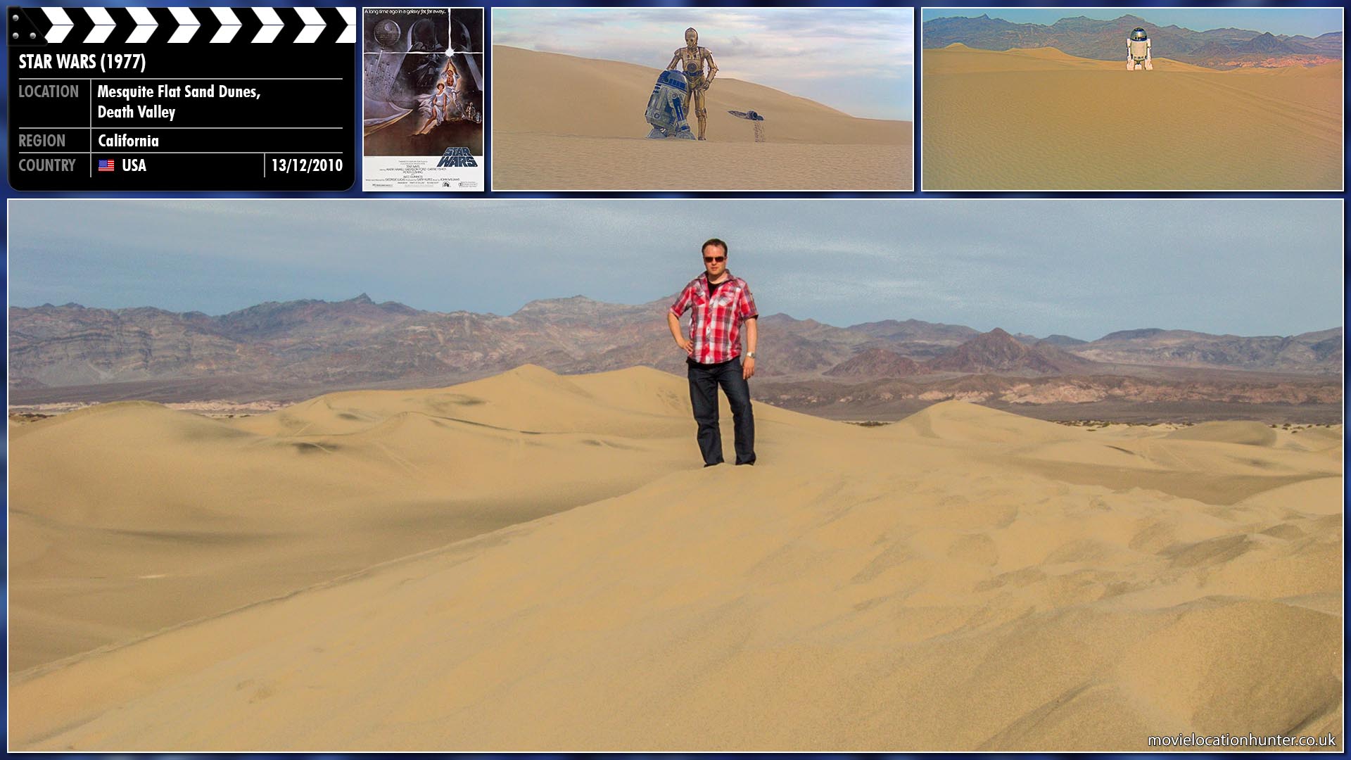 Sand Dunes of Tatooine (aka Death Valley)