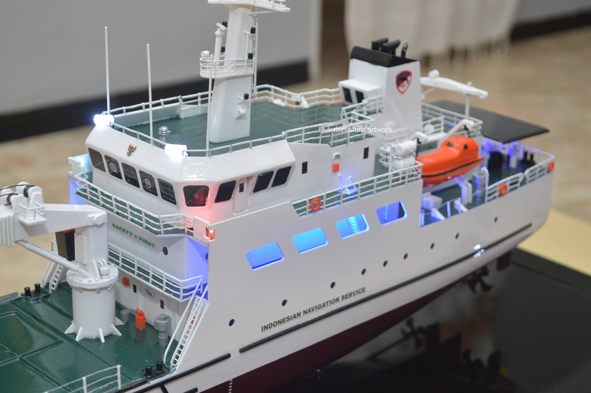 pengrajin miniatur kapal kn sibaru baru terpercaya rumpun artwork planet kapal indonesia