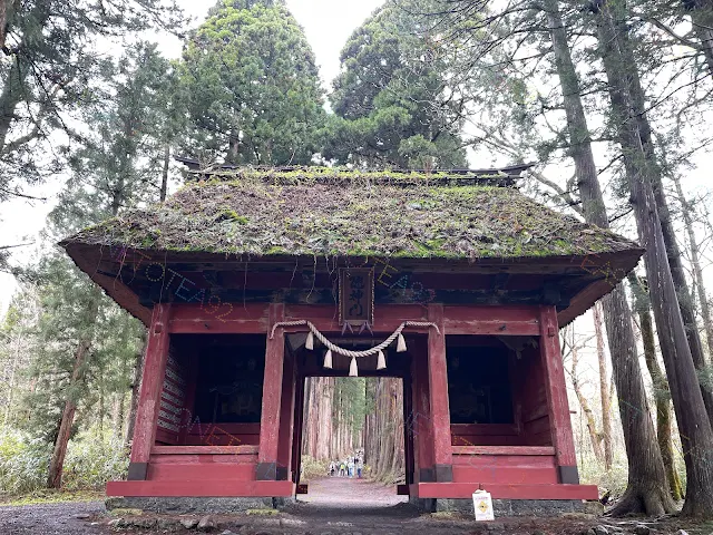 ประตูซุยชินมง (Zuishinmon Gate) Hokosha Shrine นากาโนะ