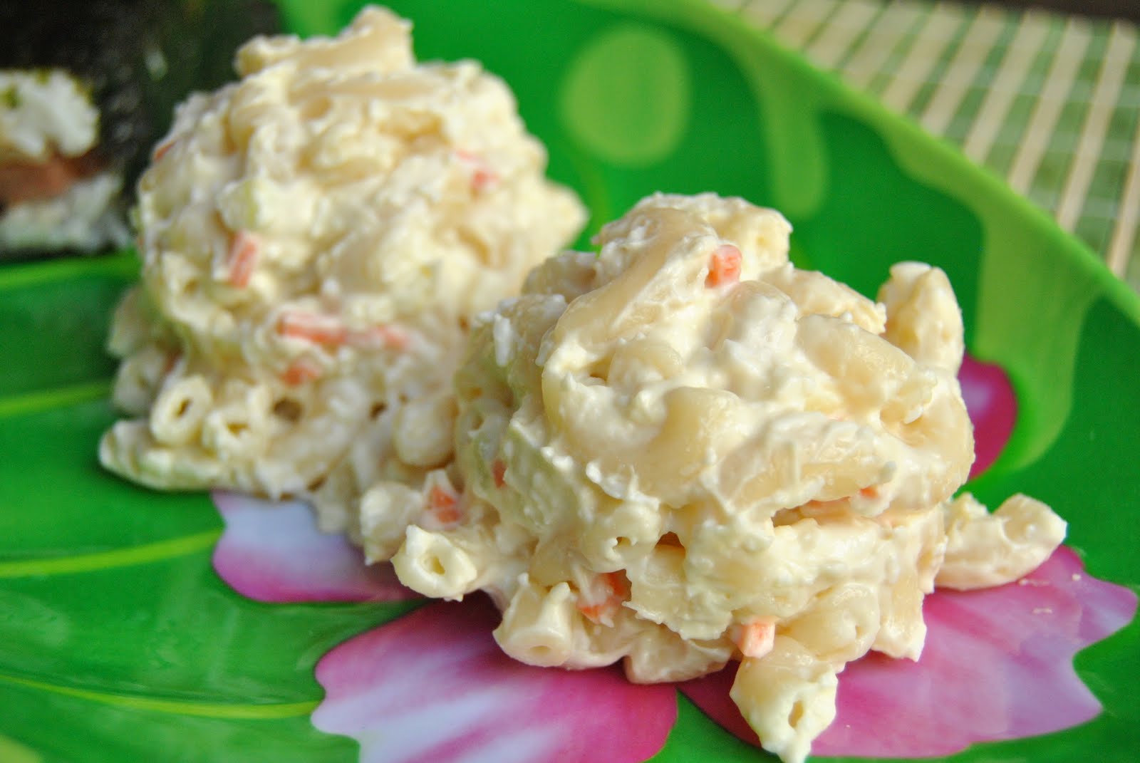 Malikala's Ono Kine Grinds: Hawaiian Plate Lunch-style Macaroni Salad