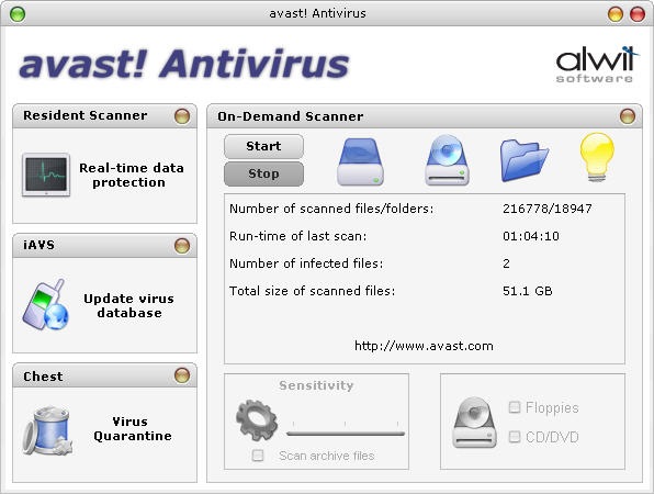 avast1 Download   avast! Antivirus 5 1 861 Pre Final + Internet Security 5 1 861 Pre Final + License for 2012