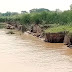 मऊ में घाघरा नदी का जलस्तर 10 सेमी बढ़ा, कटान में आई तेज