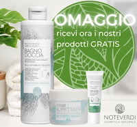 Vinci gratis pack con 3 prodotti Noteverdi Cosmetica Naturale o buono sconto del 50% su tutti i prodotti