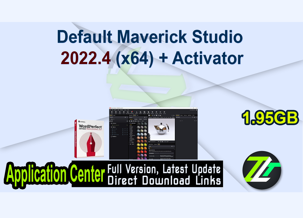 Default Maverick Studio 2022.4 (x64) + Activator
