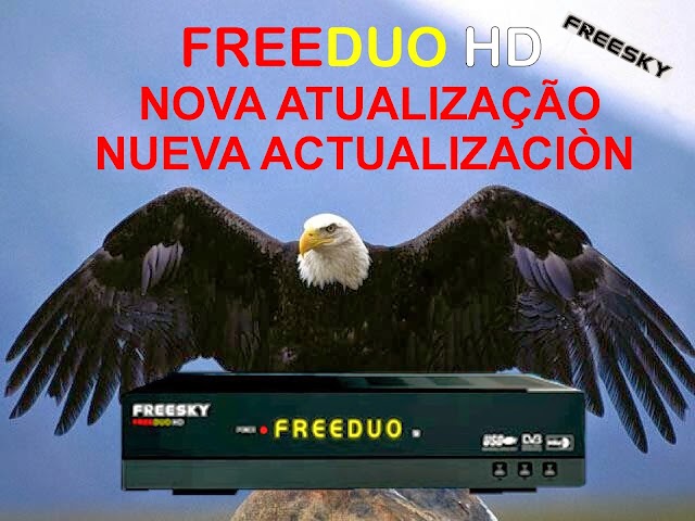 FREESKY FREEDUO HD NOVA ATUALIZAÇÃO V4.16 - 25/12/2017