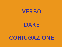 COME SI CONIUGA IL VERBO DARE IN ITALIANO