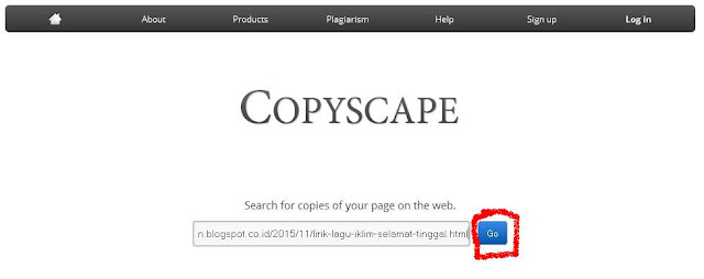 Cara Mengetahui Blog Yang Copy Paste Artikel dari Blog Kita