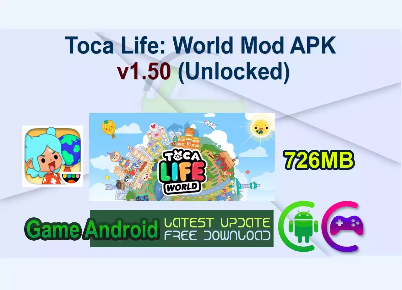 Toca Life: World Mod APK v1.50 (Unlocked)