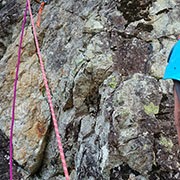 Escalada en Panticosa, Vía del Nano, Espolón Rebollón