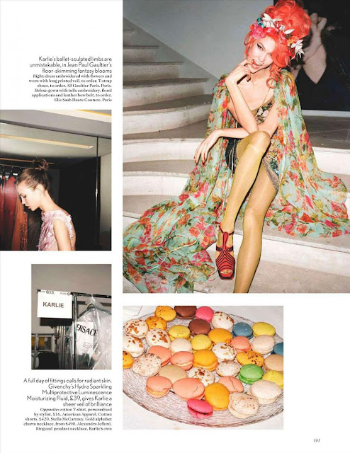 Karlie Kloss, a week in the life, Angelo Pennetta, Vogue UK, Francesca Burns