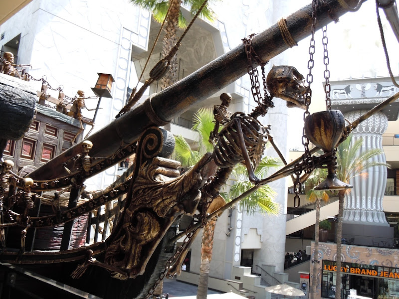 On Stranger Tides replica pirate ship