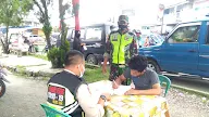 Koptu Mayus Maruli Tinjau Penerapan Prokes di wilayah Toritorial Koramil 09/Minas