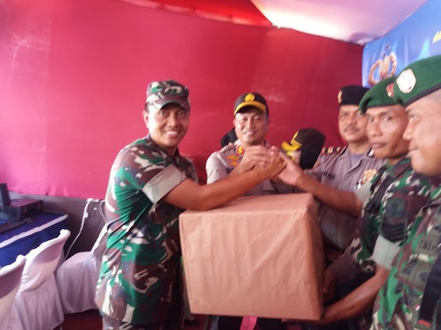 Dandim 0508/Depok dan Kapolres Kunjungi Pos Pengamanan Tahun Baru