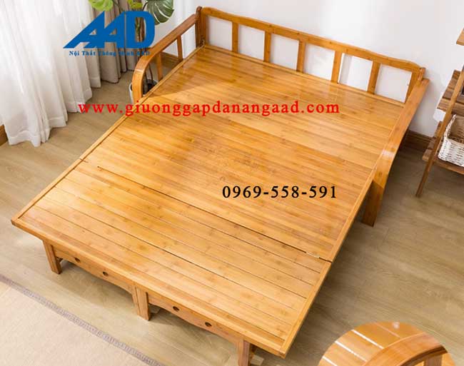 sofa giường tre ở trạng thái là ghế