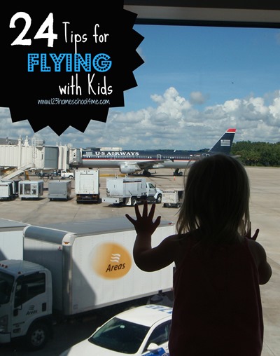 Traveling with Children: 24 Tips for Flying with Kids - These are great trips for traveling with kids of all ages including airports with playgrounds, flying even if you forgot your photo id and more!