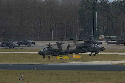 Army helicopters deployment Netherlands