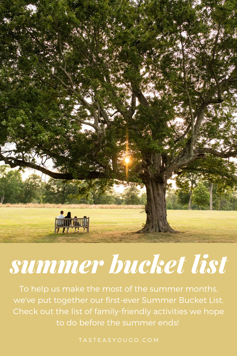 Summer Bucket List | Taste As You Go