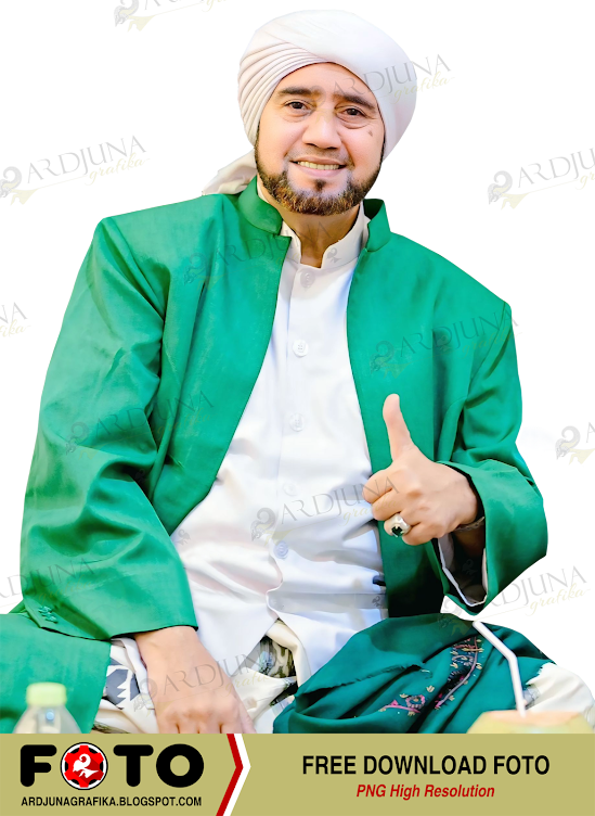 habib syech jubah hijau jempol