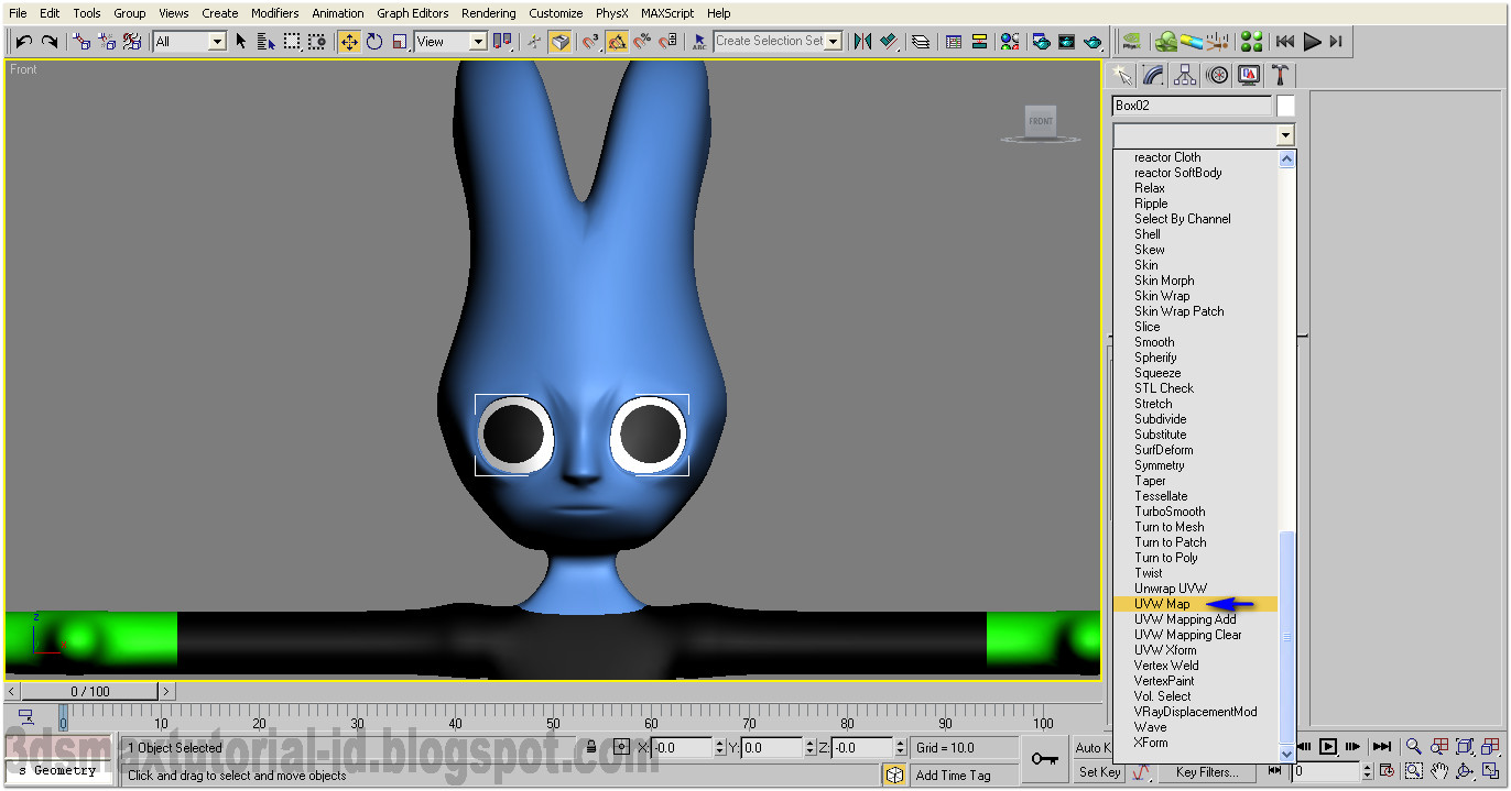 3DPROJECT[7]: 3d Modeling Alien (3ds Max Modeling Tutorial) 2