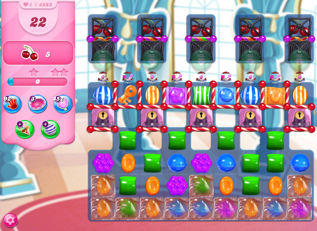 Candy Crush Saga level 4282