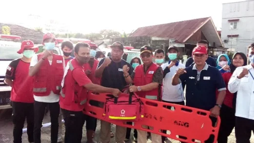 Tim Relawan PMI Kota Padang Siap siaga Membantu Pengamanan Mudik Lebaran 1443 H/ 2022 M