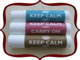 Keep Calm and Carry On Lip Balm