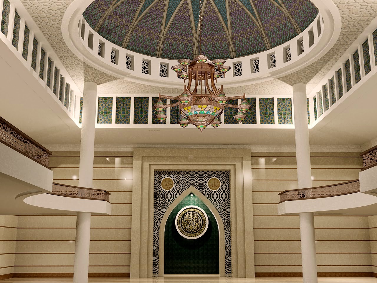 Desain Plafon  Masjid  Desain Rumah Minimalis Terbaru 