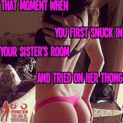 First time in your sister thong