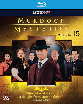 Murdoch Mysteries Series 15 Bluray