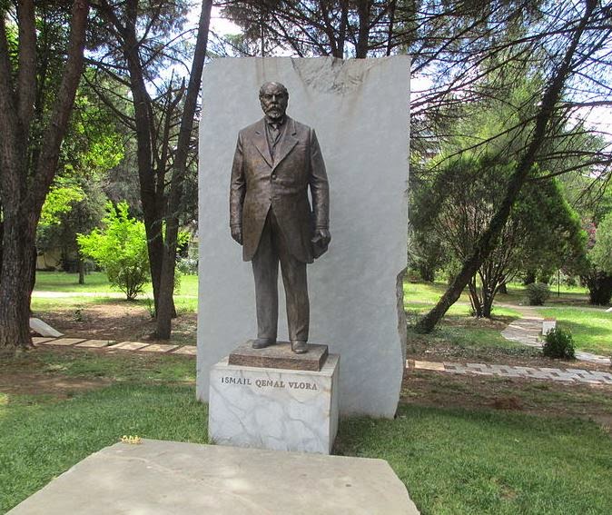 Ismail Qemal Vlora Monument in Tirana