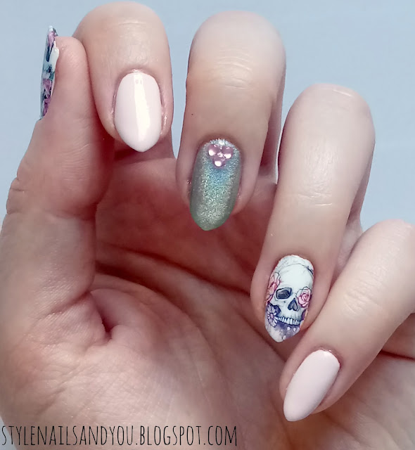 Flower&Skull | Water Decals BeautyBigBang