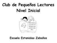  Club de pequeños lectores