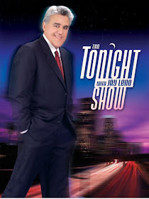 Jay Leno The Tonight Show promo poster