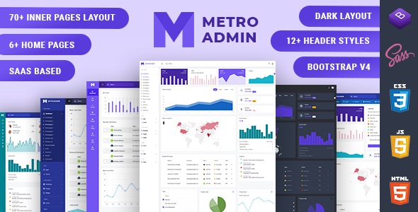 Admin & Dashboard Template 