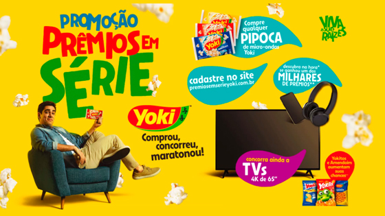 Promoção Prêmios em série Yoki