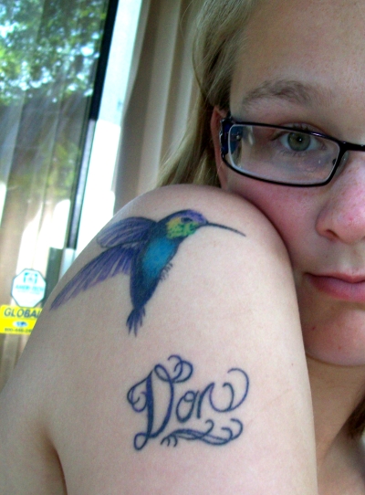 Pictures Of Hummingbird Tattoos