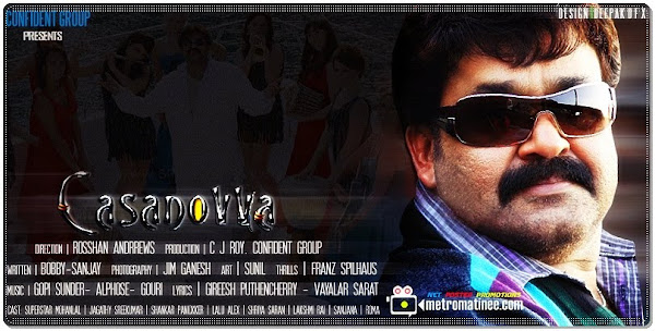 Mohanlal in Casanovva