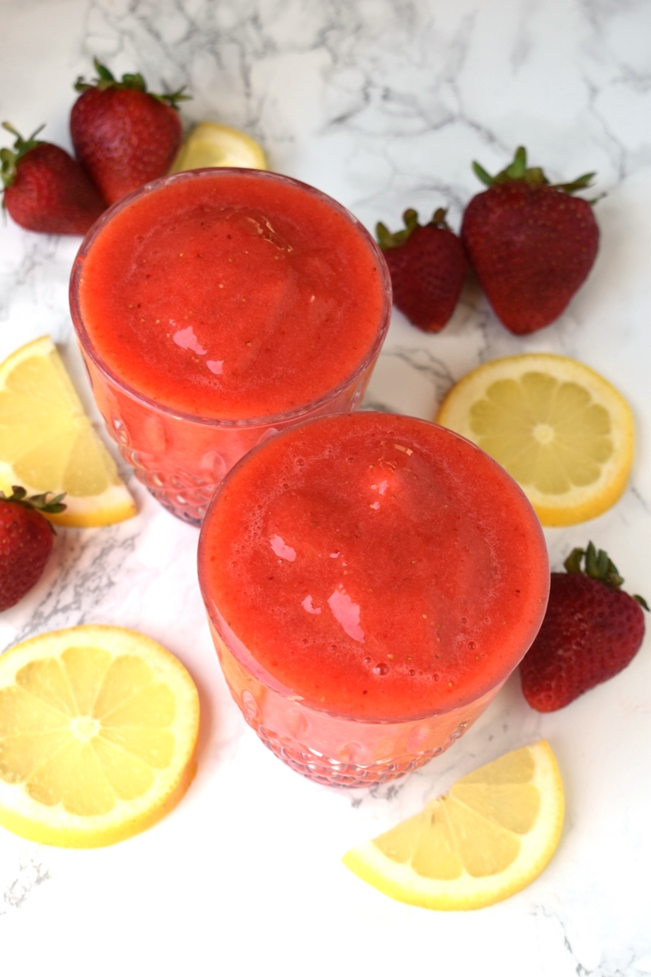 Strawberry Lemonade Slushie