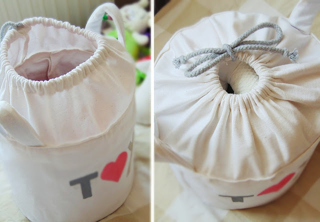 how to sew a toys storage bag