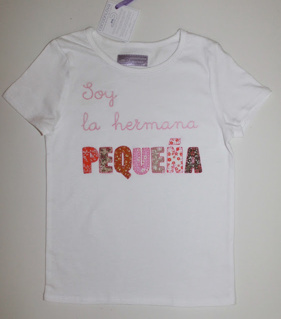 camisetas hermana pequeña