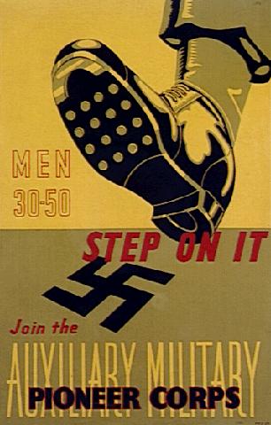 UK World War II propaganda poster. Posted by SRL at 8:34 AM