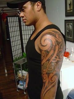 real Maori Tattoo Design artwork