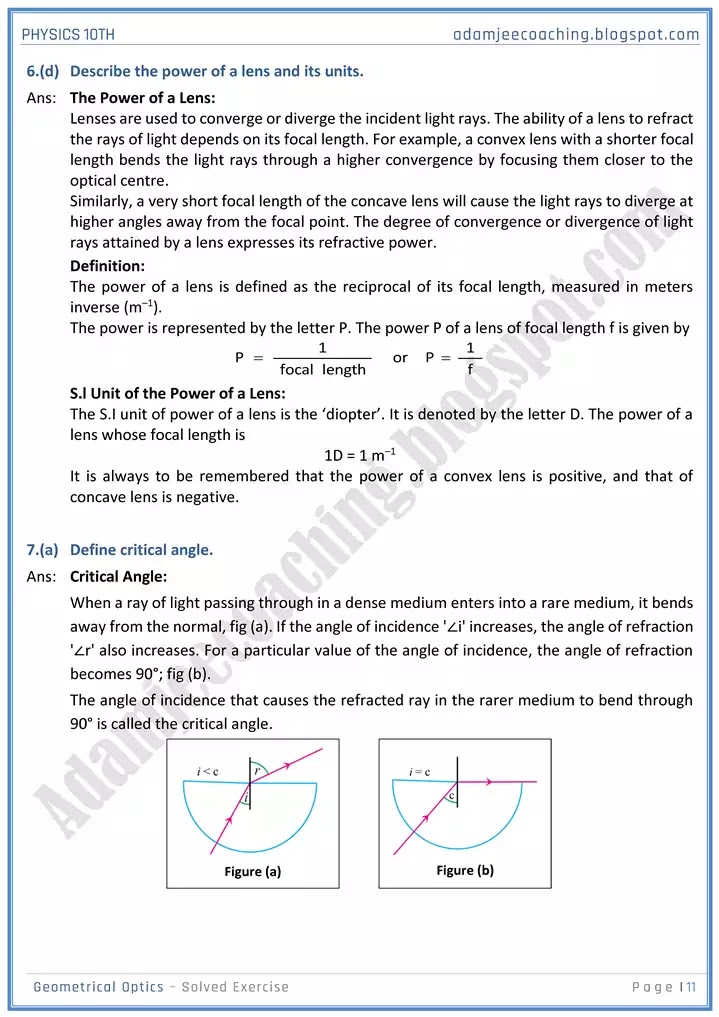 geometrical-optics-solved-textbook-exercise-physics-10th