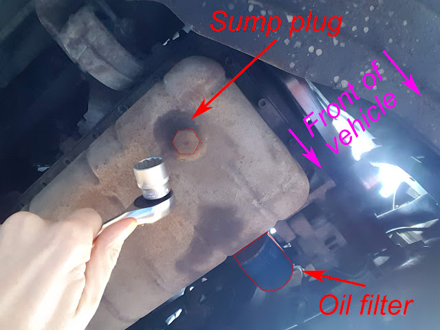 Oil Filter Change Fiat Scudo, Dispatch, Expert