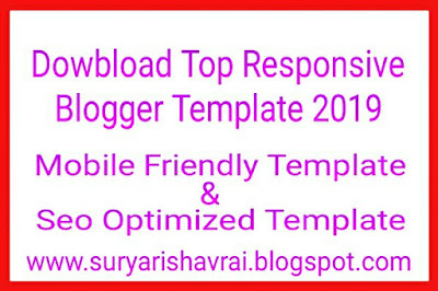 Download Top Responsive Blogger Template 2019